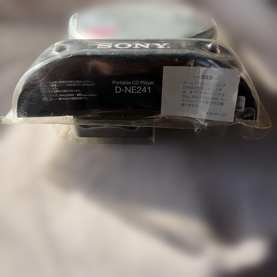 SONY D-NE241 ポータブルCDプレーヤー 新品未使用