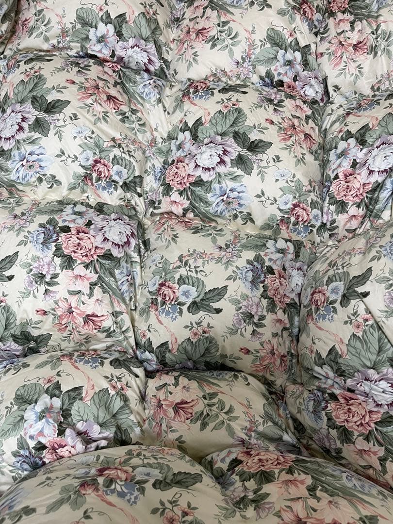 綺麗　小杉羽毛掛け布団　日本製　ダワン90％　綿100％190x210cm