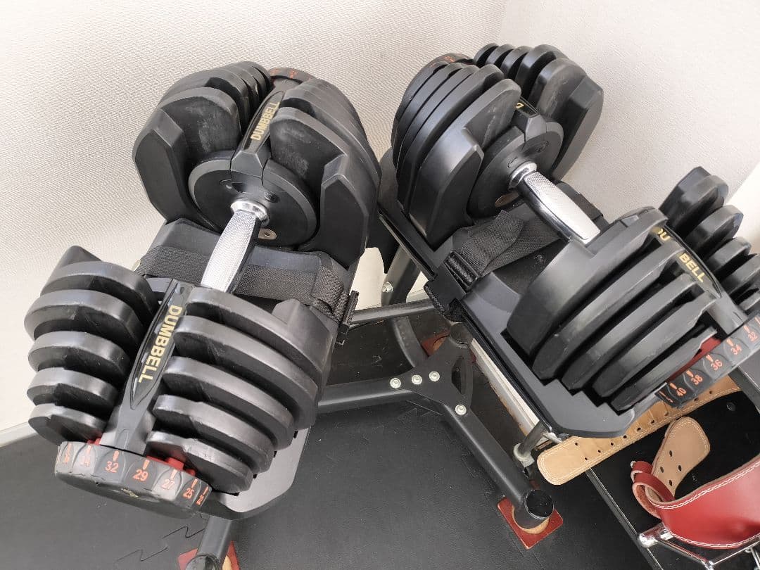 可変式ダンベル 5kg〜40kg 説明書付き 送料無料 訳あり