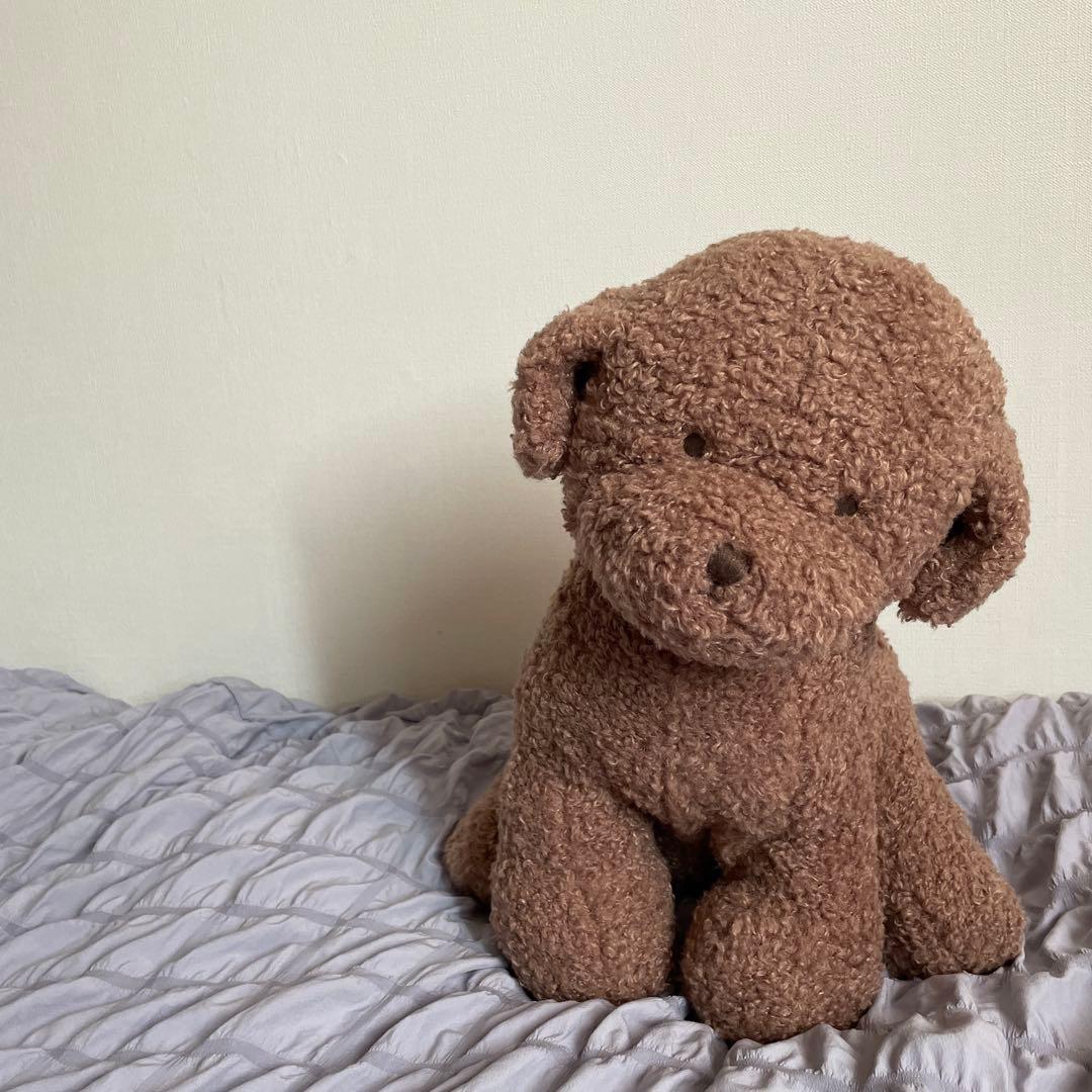 【新品未使用】　ジェラートピケ ジェラピケ トイプードル ティッシュケース 犬