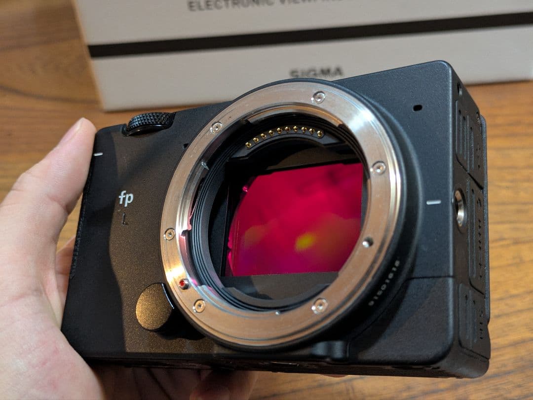 SIGMA fpL 本体+付属品多数 マウントアダプター、木製グリップ等付属