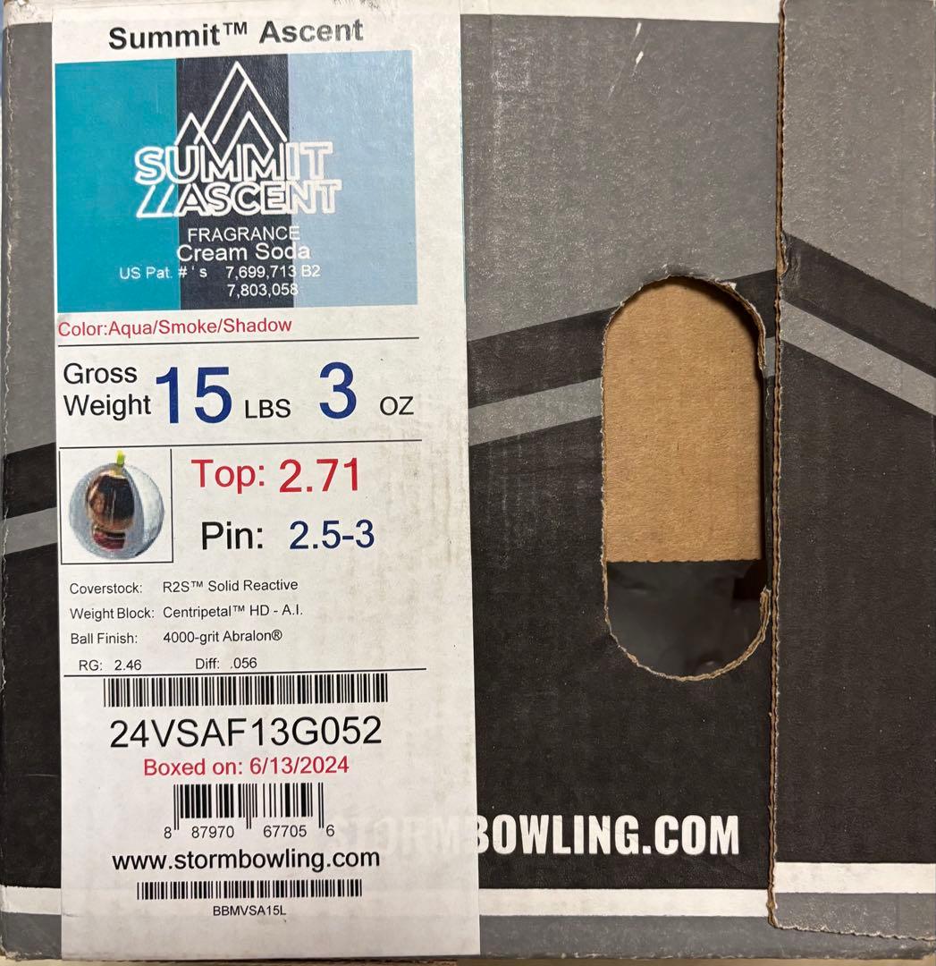 ストーム　サミットアセント15ポンド