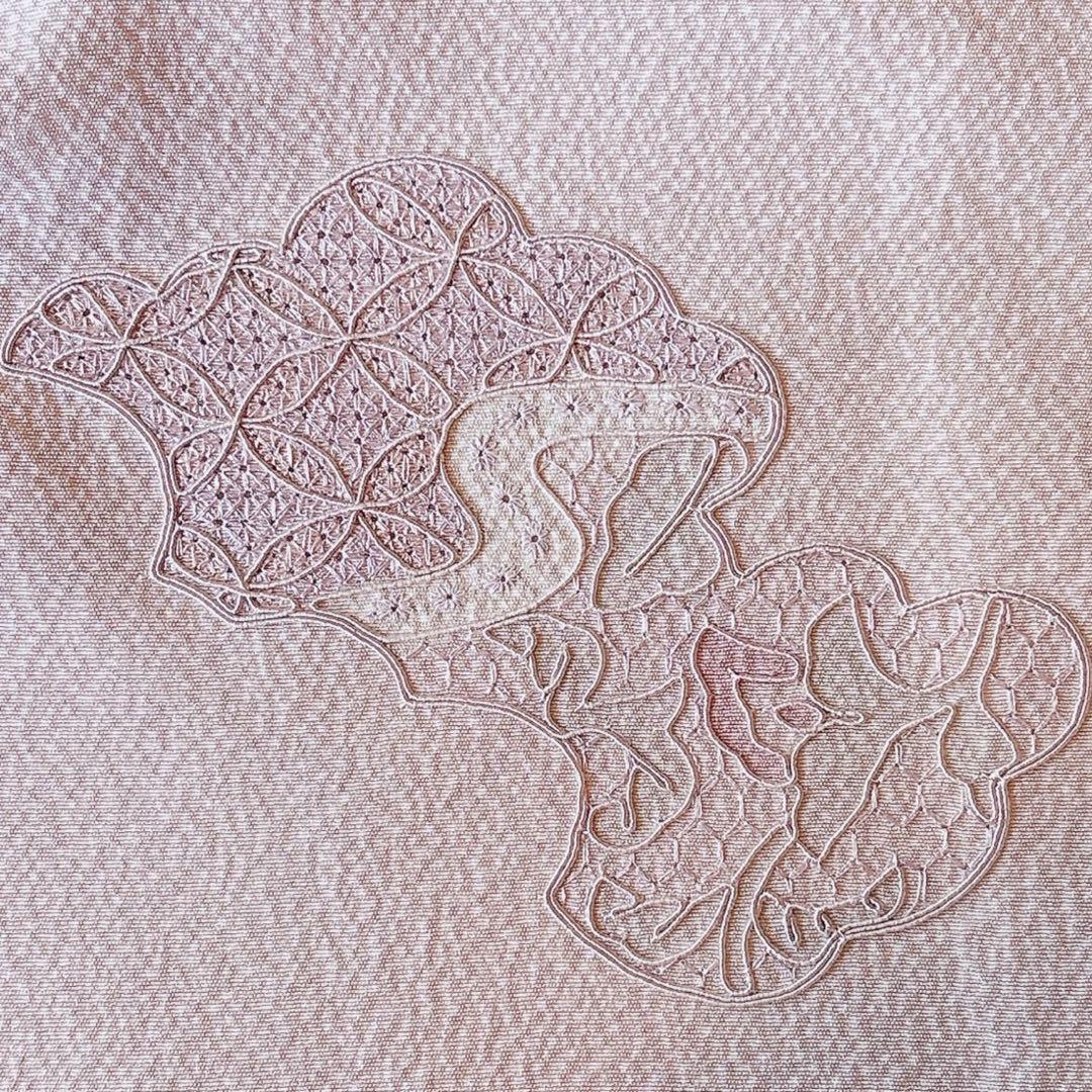 美品　訪問着　フルセット 裄65 スワトウ　卒業式　入学式　結婚式　M L 袋帯