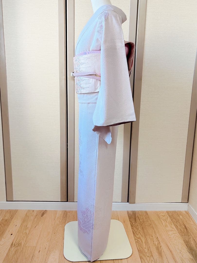美品　訪問着　フルセット 裄65 スワトウ　卒業式　入学式　結婚式　M L 袋帯