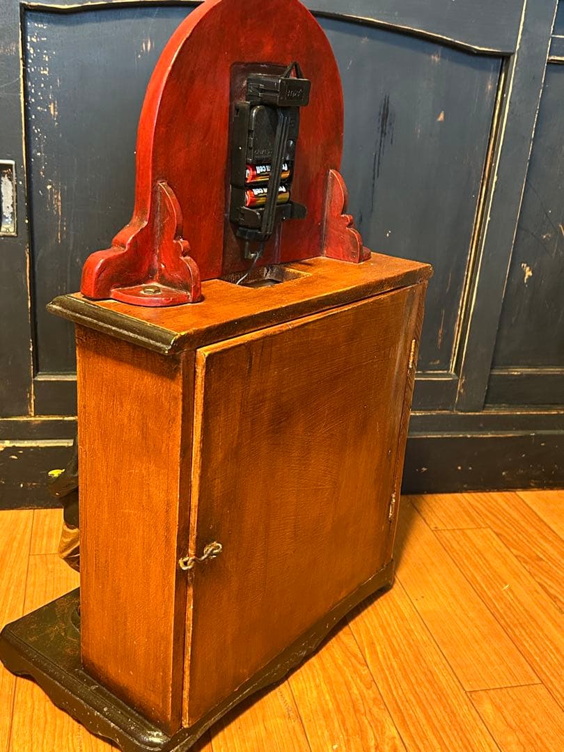 ローレル&ハーディ⭐︎モンキーマントルピース置き時計　アンティーク