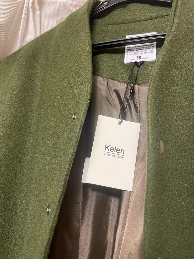 Kelen オリーブグリーン モッズコート 38 新品未使用