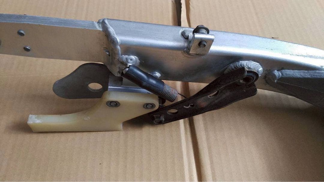 ホンダHRC　RTL250s アルミニウム製マフラー