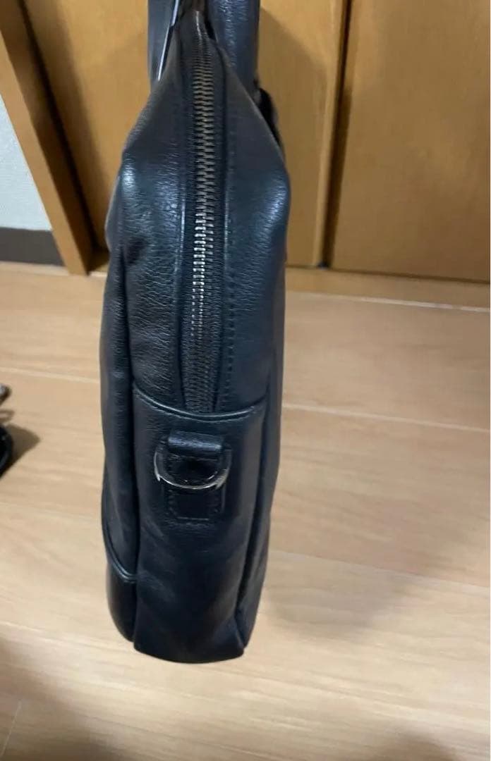 TUMI HARRISON トップジップブリーフ オールレザー ビジネスバッグ