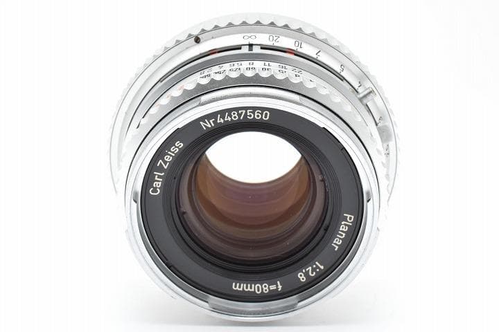 15524E 新品級 Hasselblad Planar C 80mm 7枚玉