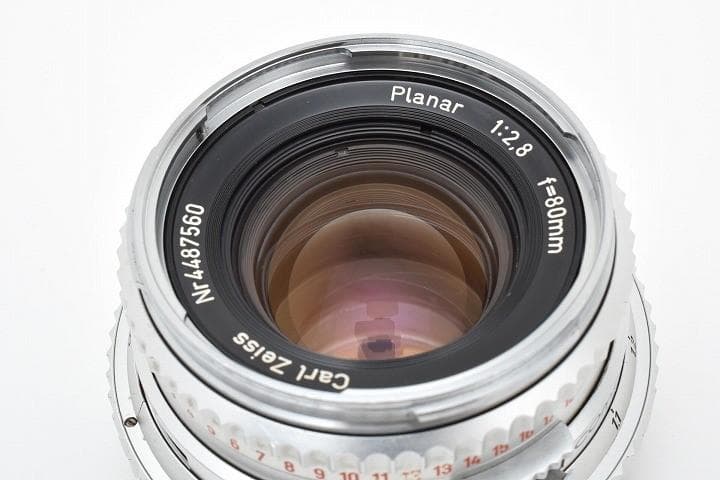 15524E 新品級 Hasselblad Planar C 80mm 7枚玉
