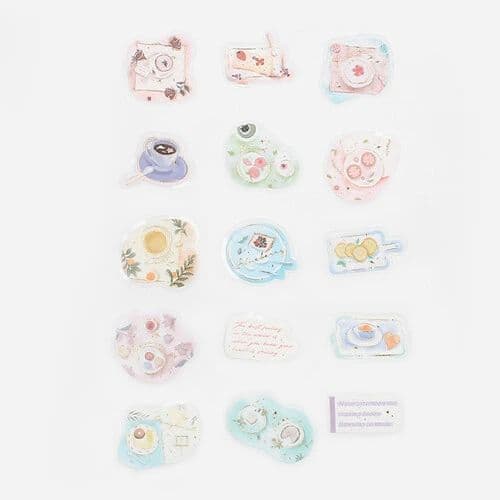 85 箔押し ライフスタイル ★BGM フレークシール