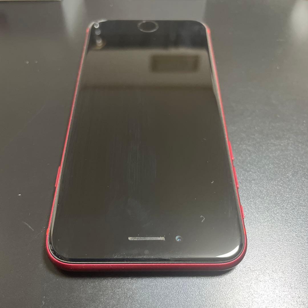 【値下げしました】iPhone se2 本体 128GB レッド　箱付き