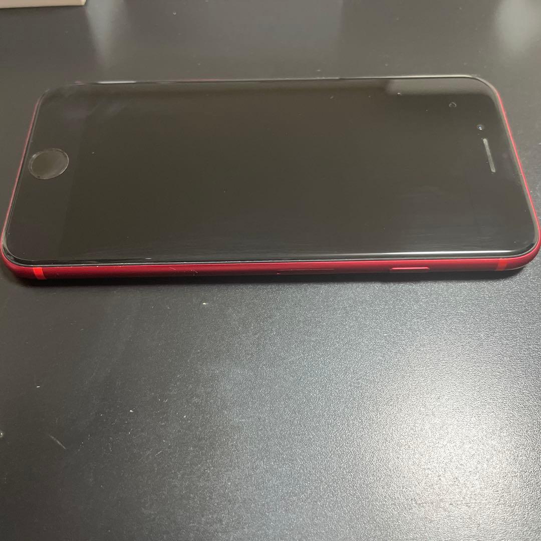 【値下げしました】iPhone se2 本体 128GB レッド　箱付き