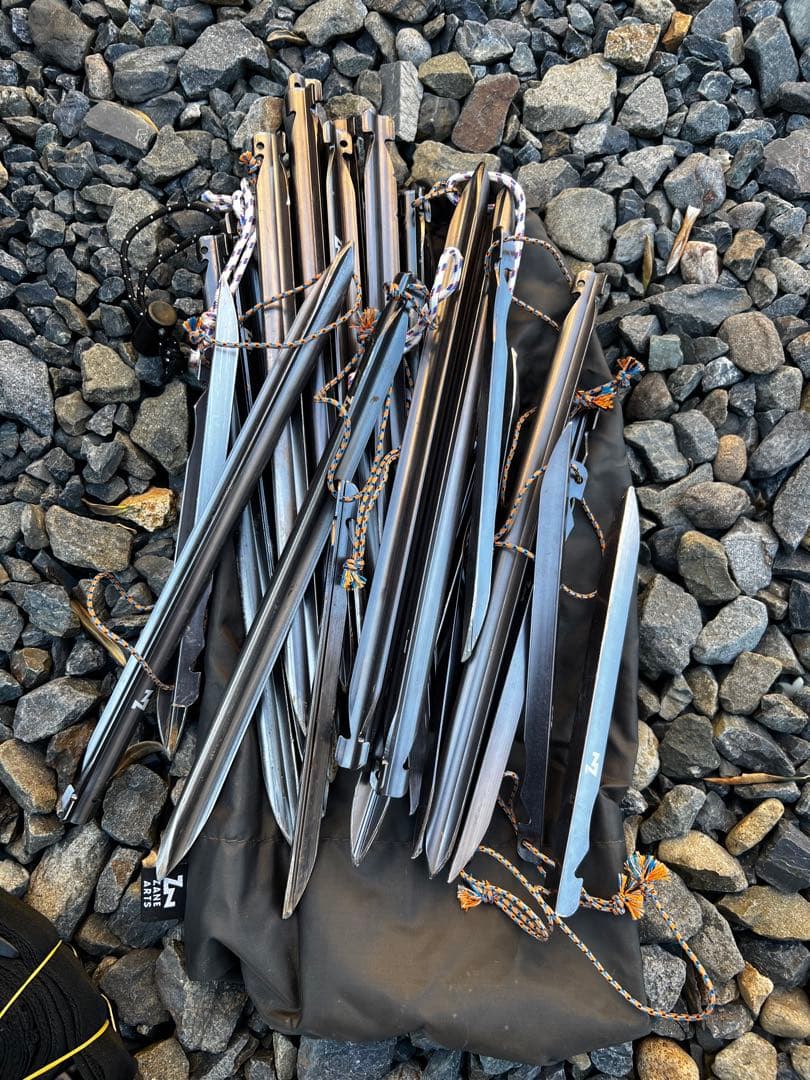 ゼインアーツ　ゼクーM PS003 美品　インナーテント、フロアマット、ペグ予備