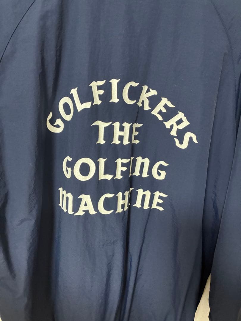 Golfickers Nylon Training Jacket -ネイビー