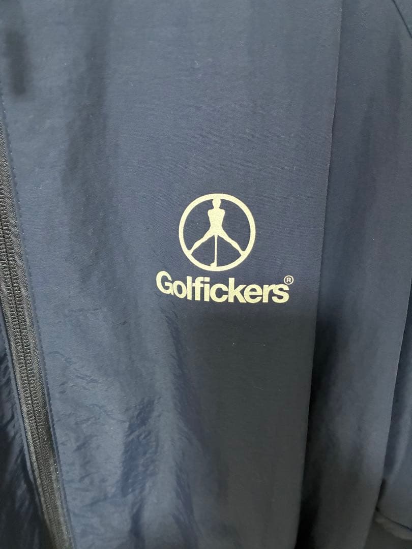 Golfickers Nylon Training Jacket -ネイビー