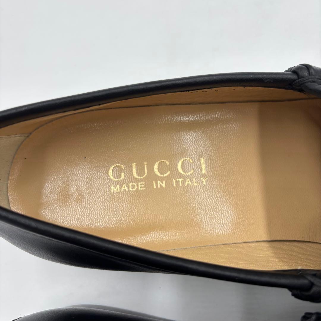 GUCCI グッチ ホースビット レザー ローファー 36 1/2 約23,5㎝