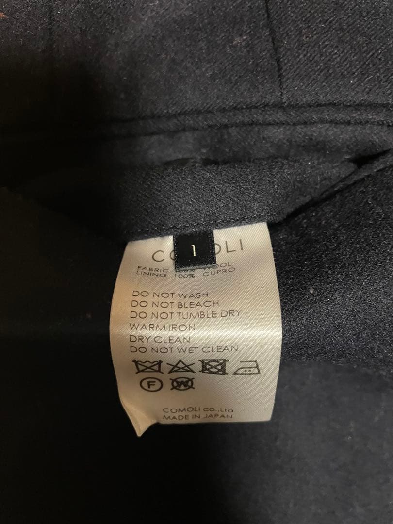 comoli 19AW ウールフランネルスーツ 1