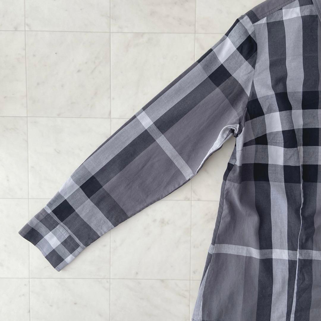 ✨美品✨バーバリーロンドン✨メガチェック　長袖シャツ　サイズ44 レディース