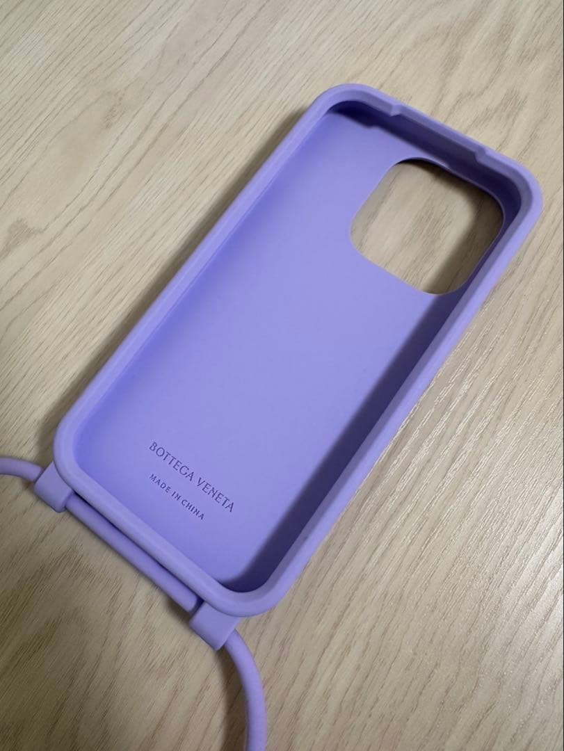値下げしました！BOTTEGA VENETA ラベンダー iPhoneケース