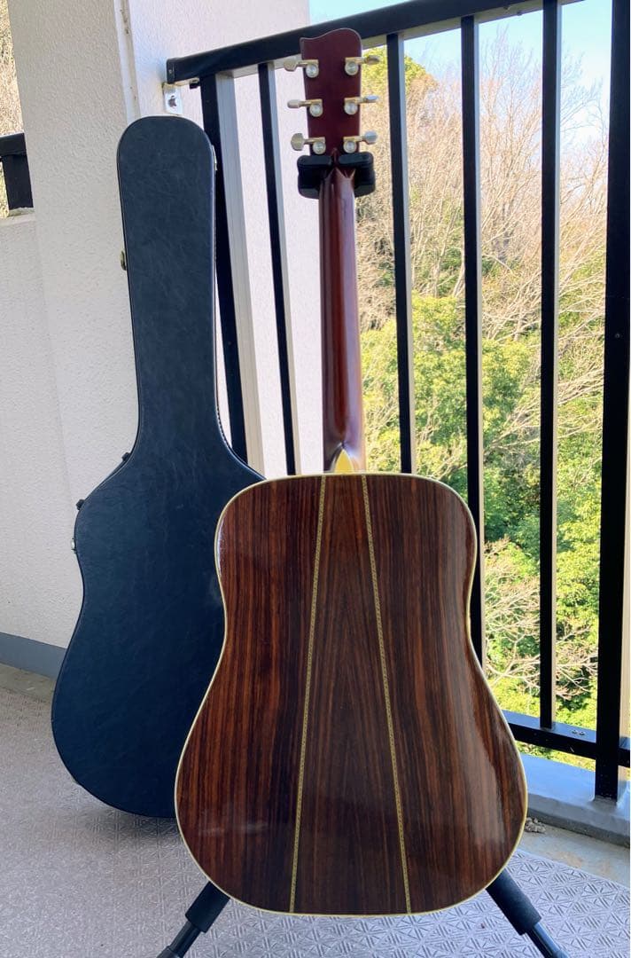 ★激レア！YAMAKI G50 縦ロゴ ギャラガーモデル TOP単板 ギター ★