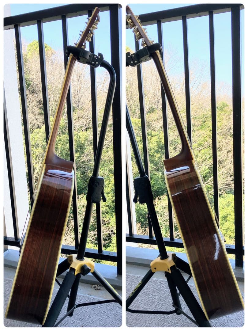 ★激レア！YAMAKI G50 縦ロゴ ギャラガーモデル TOP単板 ギター ★