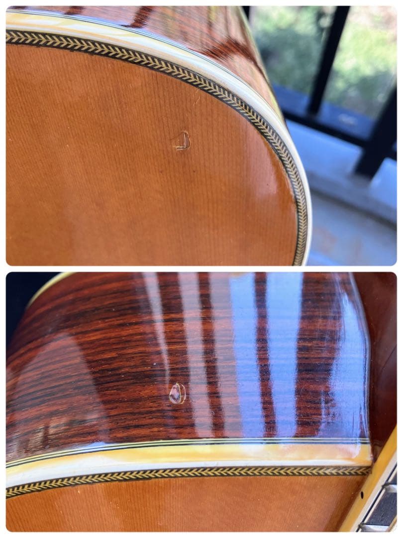 ★激レア！YAMAKI G50 縦ロゴ ギャラガーモデル TOP単板 ギター ★