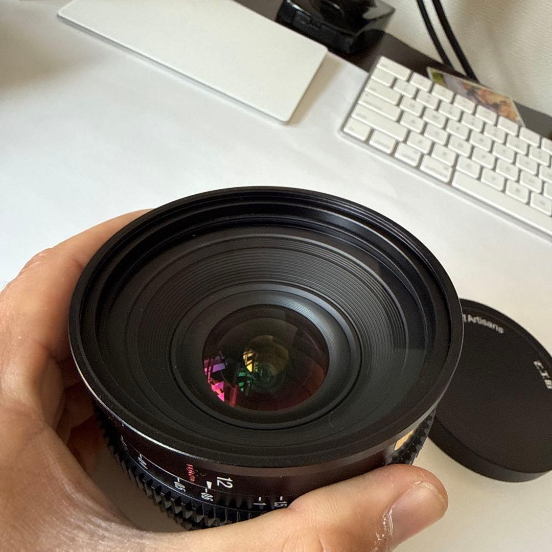 レンズ(単焦点) Cinema lens 7artisans 12mm T2.9 APSC