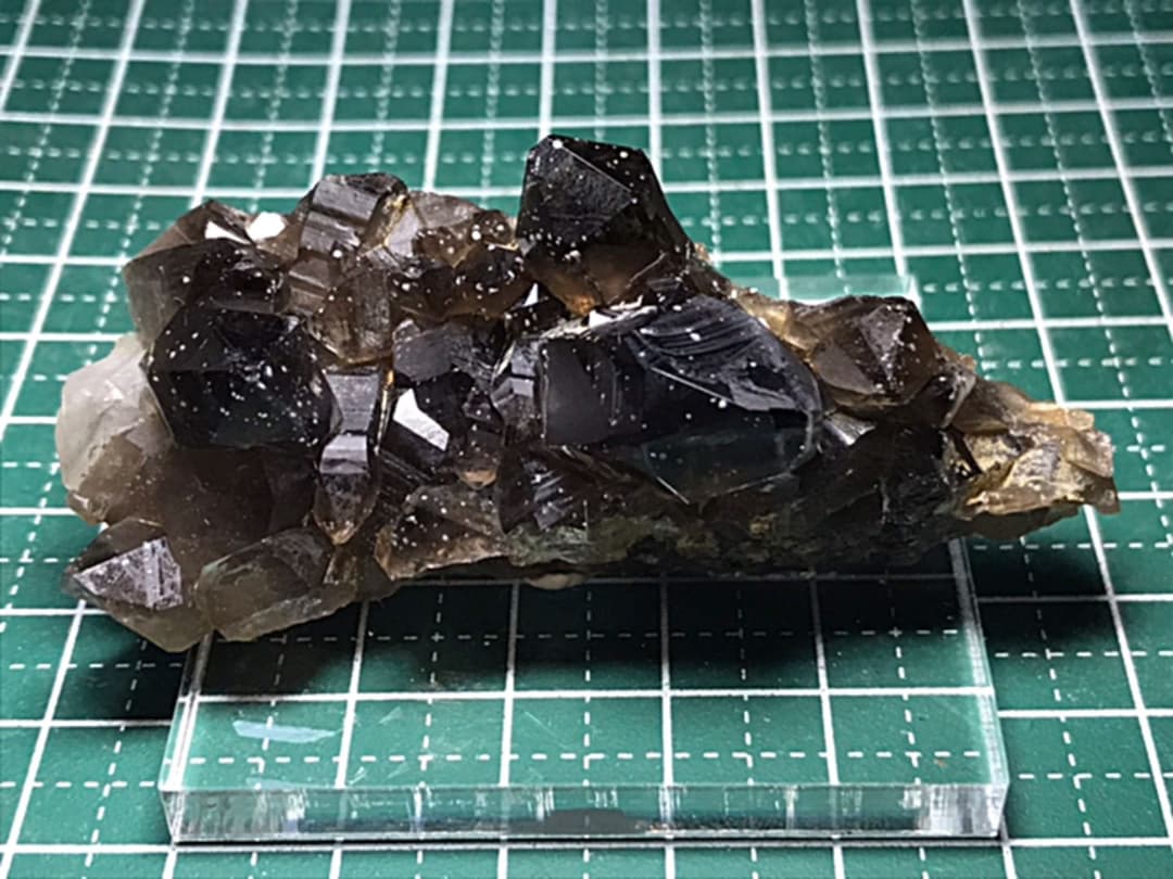 国産鉱物　南洋美人クラスター　ちんの峠　極美晶