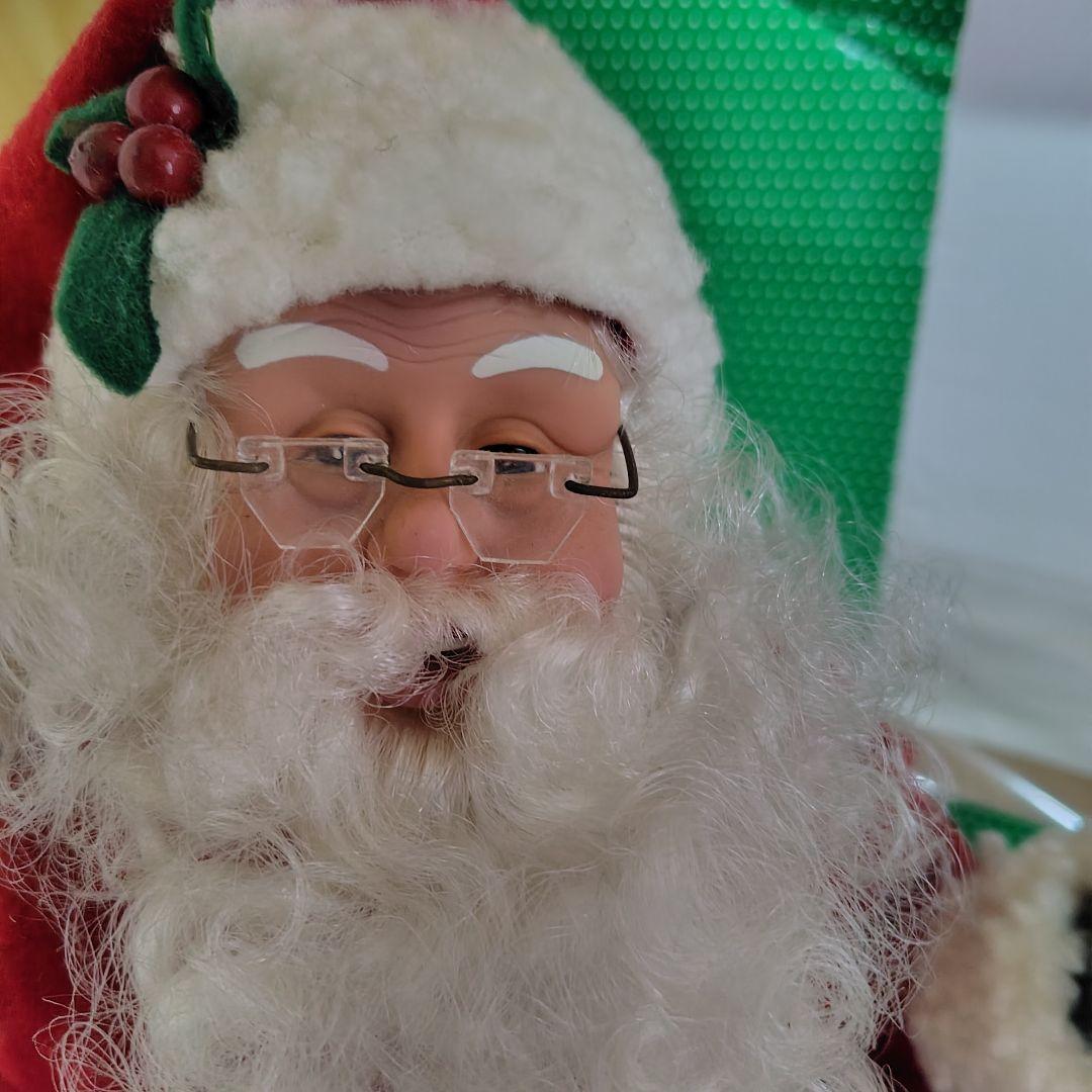 クリスマスのサンタさんとトナカイ (良く読んて下さいませ)　箱なしです。