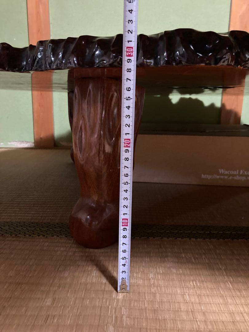 user e25f308cさん専用　送料込　花梨　（かりん）テーブル　座卓