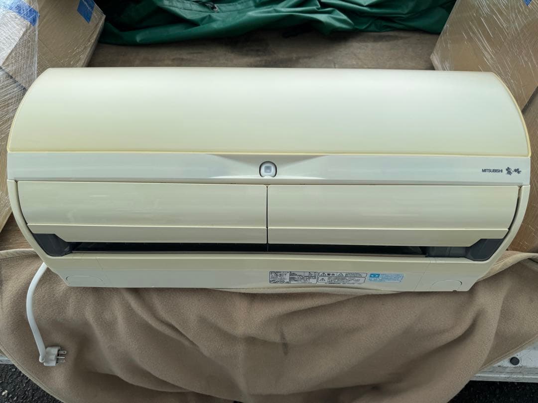 室外機もセット送料込 20畳用 三菱 エアコン クーラー 6.3kw 63