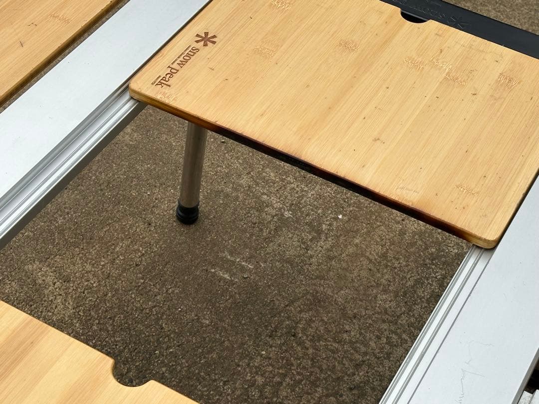  peakスノーピークIGTロングテーブルセット　4ユニット用