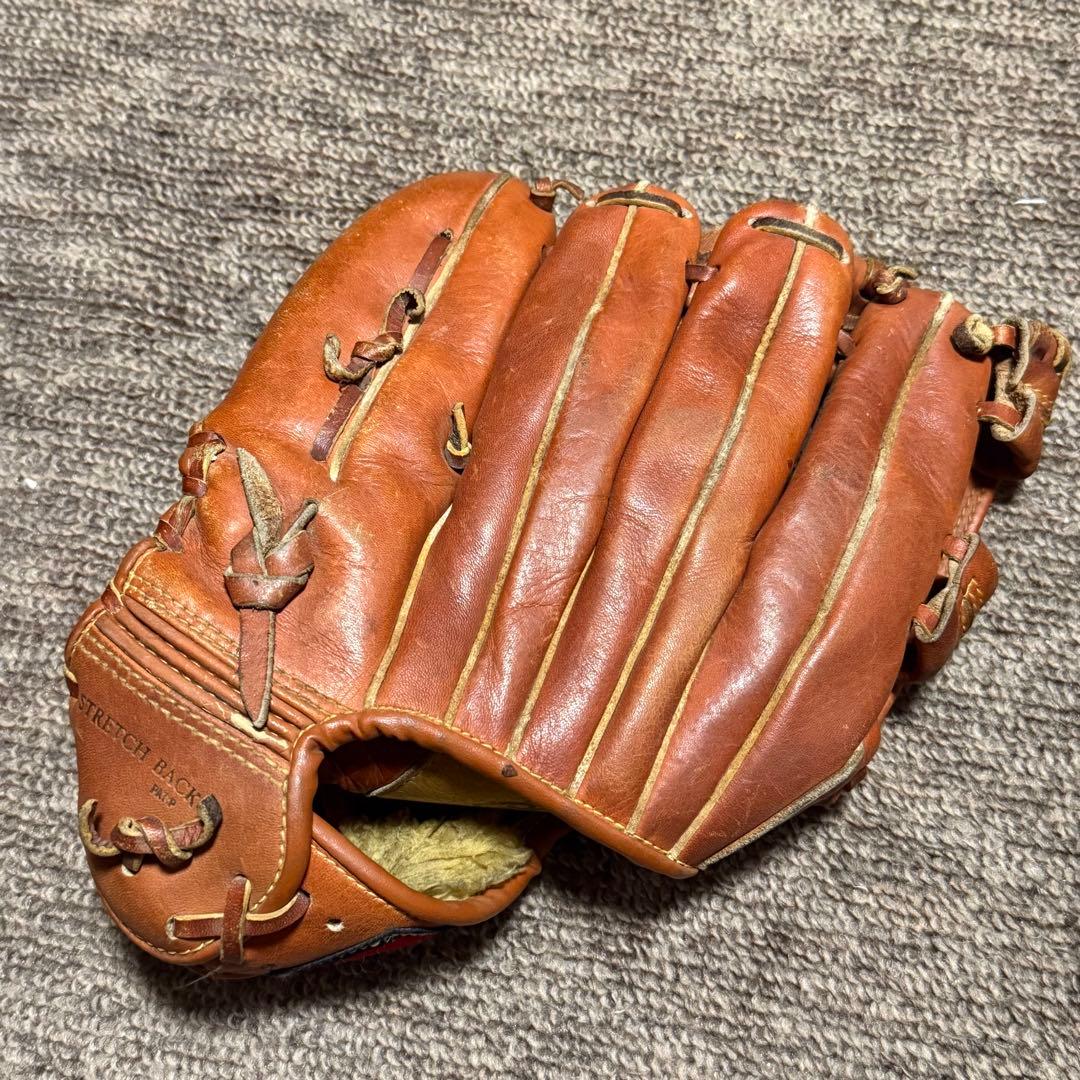 Mizuno ブラウンレザーグローブ 4点