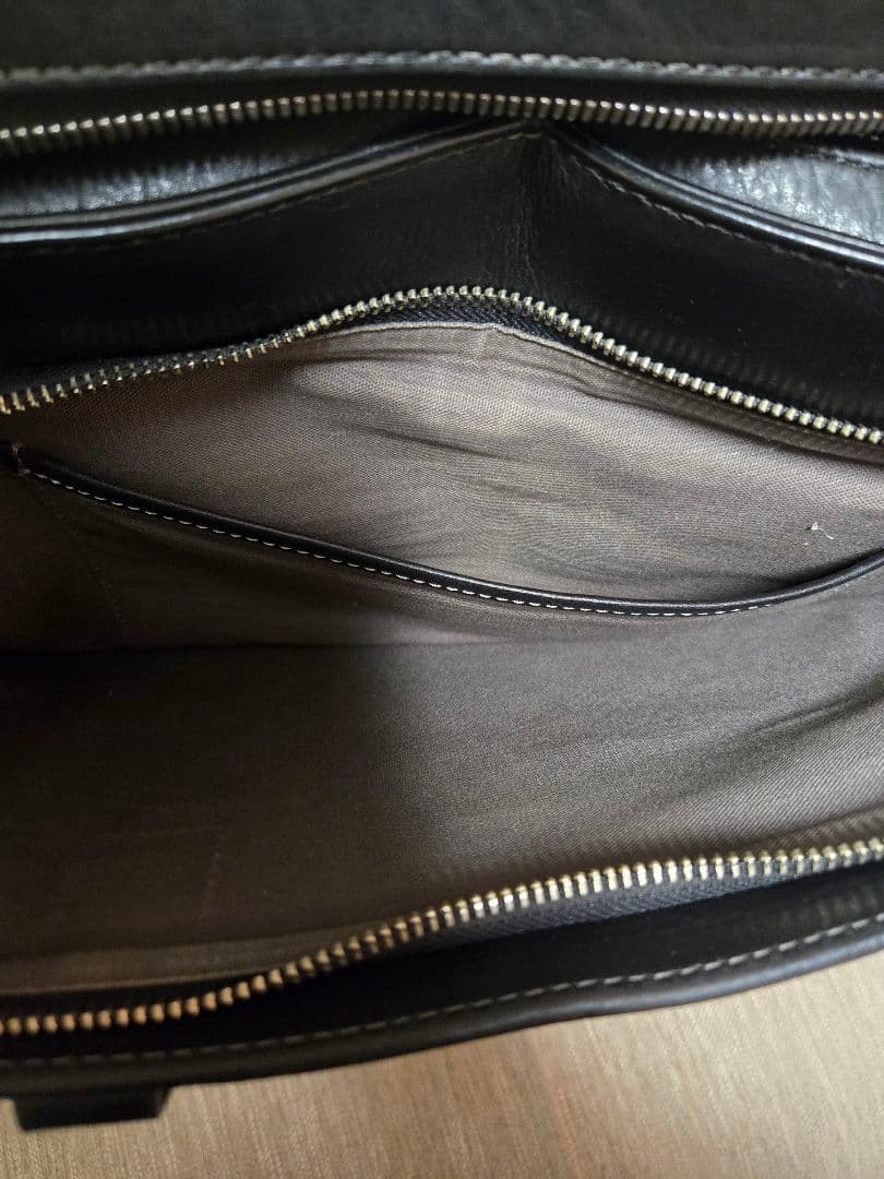 土屋鞄　プロータ　ビジネススクエアバッグ ブラック 保存袋付き