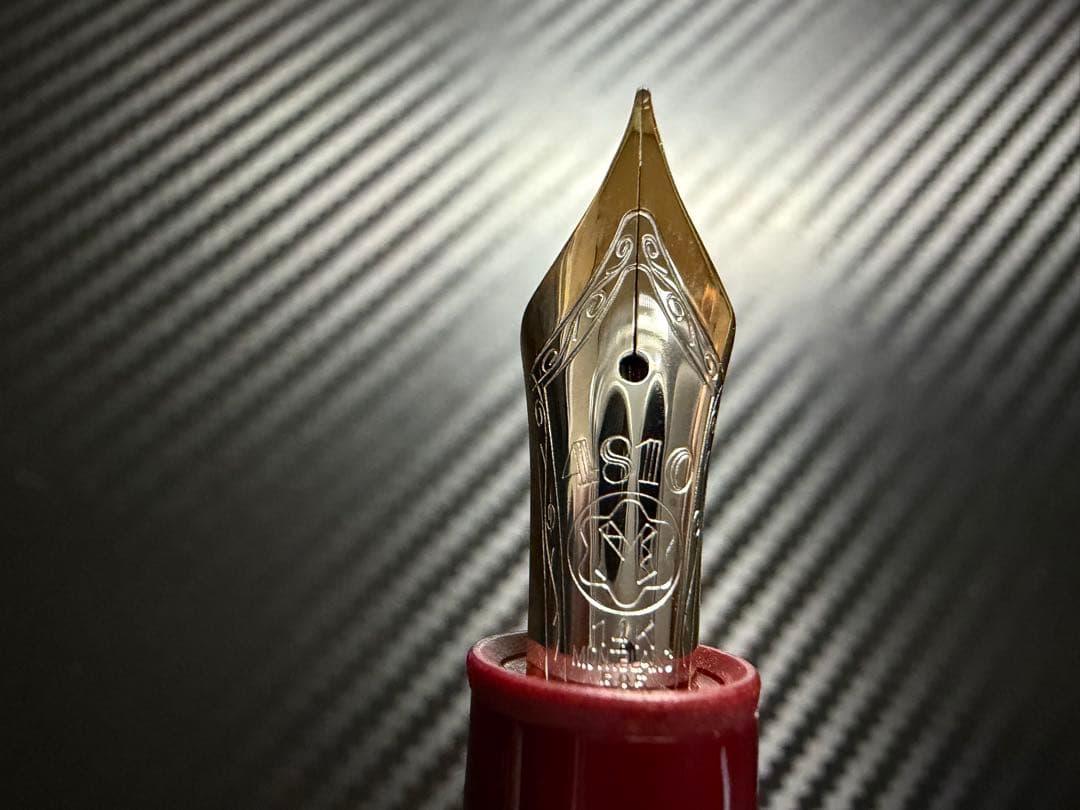 未使用に近い モンブラン ル・グラン 146 ボルドー F 万年筆