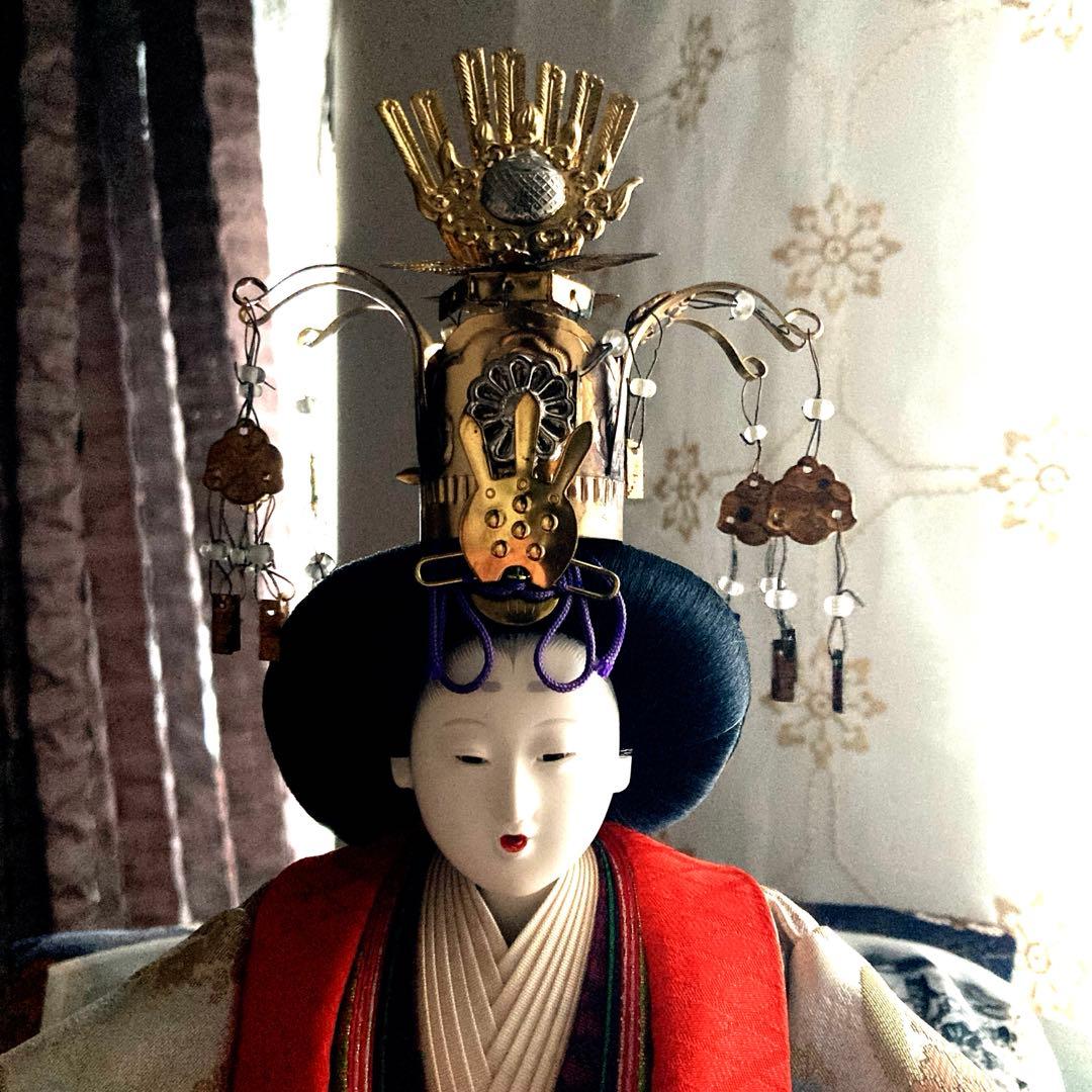 【昭和の雛人形】 伝統的日本の雛祭り　御代理様　お雛様