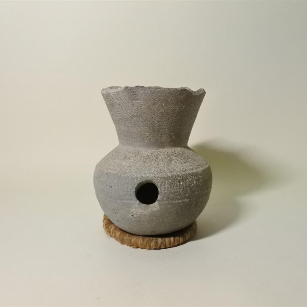 古墳時代　須恵器　はそう　広口　花生　オブジェ　骨董品　アンティーク j