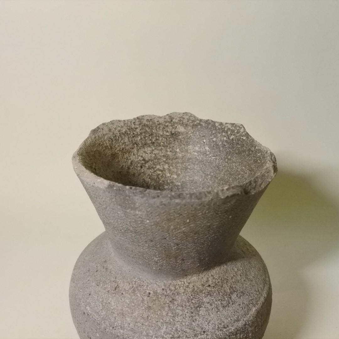 古墳時代　須恵器　はそう　広口　花生　オブジェ　骨董品　アンティーク j