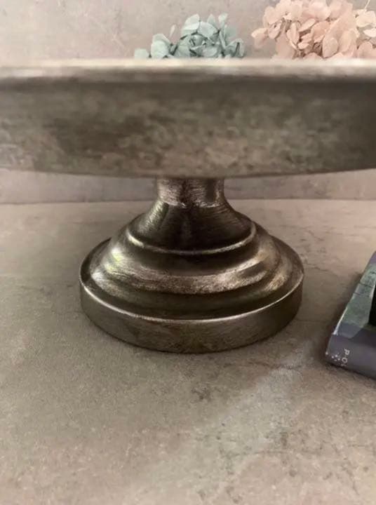 アンティーク調　コンポートスタンド　ディスプレイスタンド　匿名発送