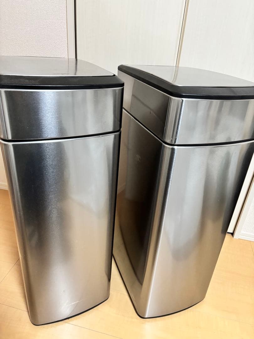 シンプルヒューマン　ステンレス製ゴミ箱一個のみ