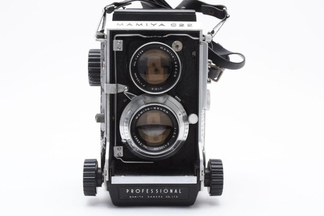 ★極美品★マミヤ C22 105mm f3.5・180mmf1.5 #1057