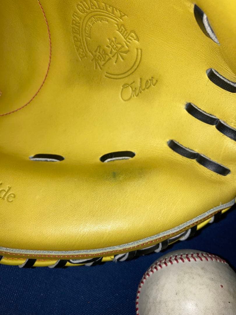 極楽鳥グローブ　硬式オーダーキャッチャーミット