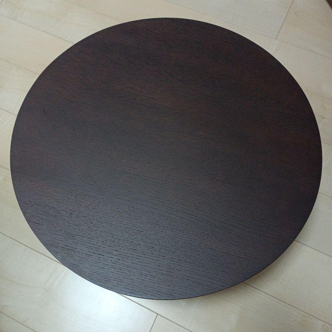 円形　 ローテーブル 　折りたたみ