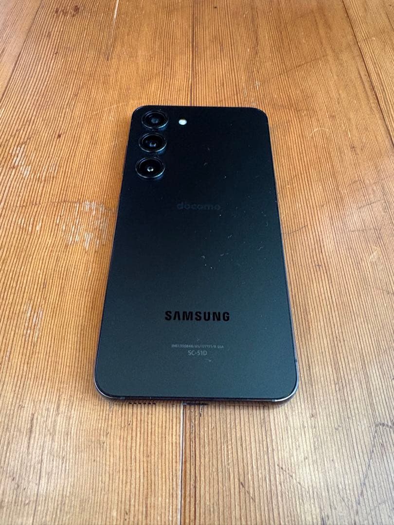 SC-51D Galaxy S23ブラック simフリー