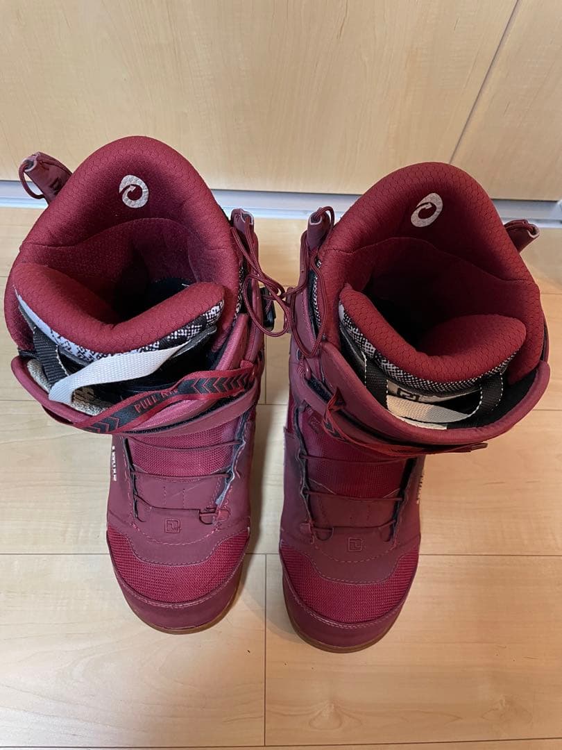 DEELUXE スノーボードブーツ ID5.2 ワインレッド27.5cm