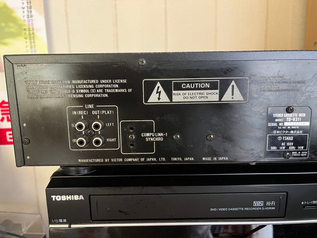 Victor TD-R311 カセットデッキ