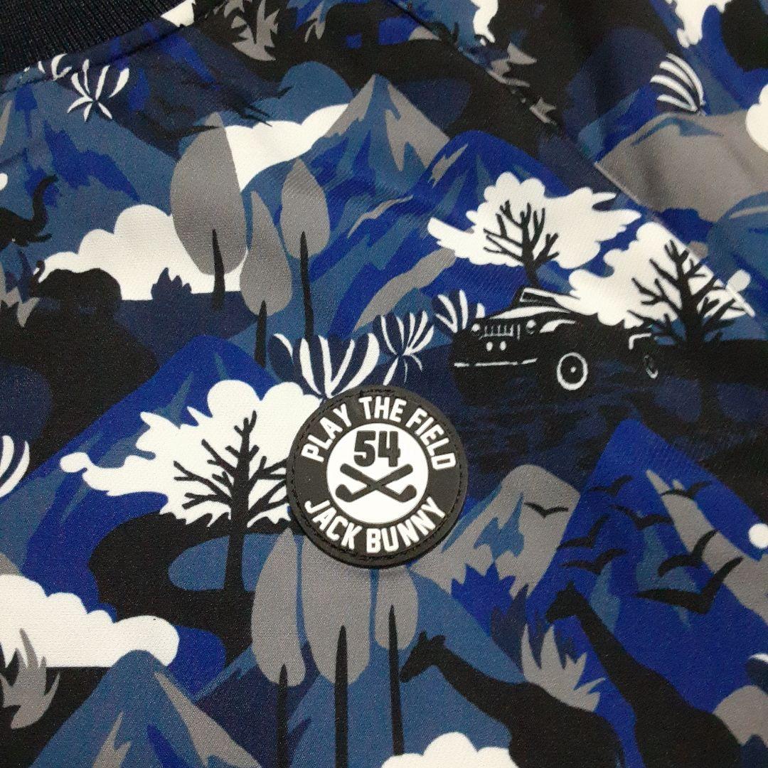 Jack Bunny ジャックバニー 中綿スニード　総柄　プルオーバージャケット