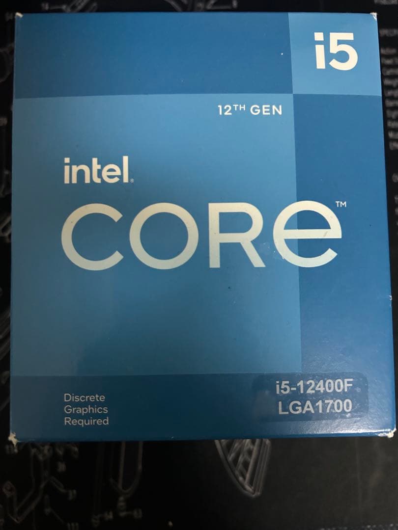 その他 Intel Core i5-12400F 12th Gen LGA1700