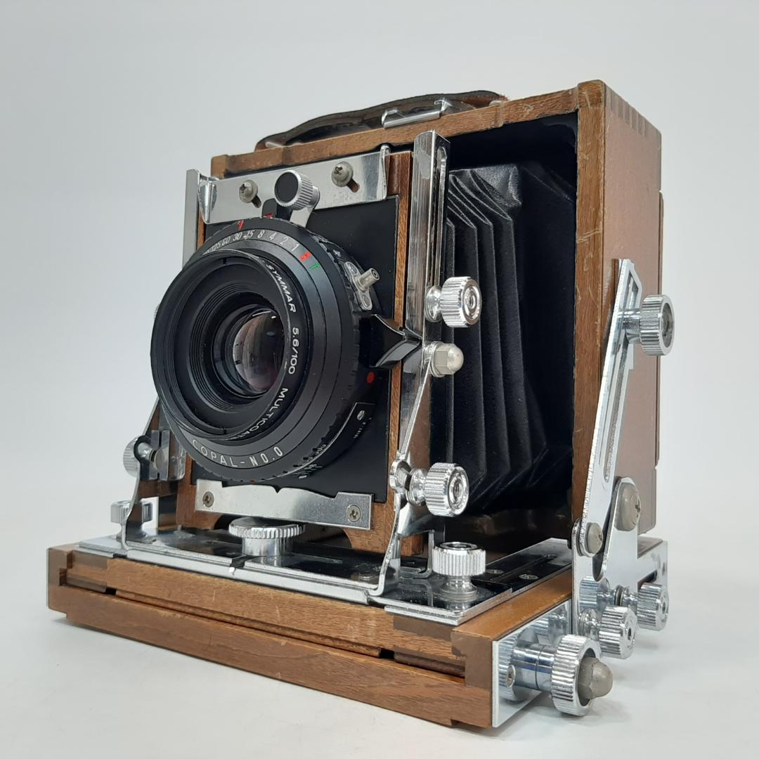 HANSA 蛇腹カメラ シュナイダー ジンマーS 100/5.6 MC コパル